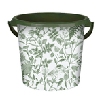 Ведро пластиковое 10л. "Сиеста" Цв. Лес тёплая хвоя