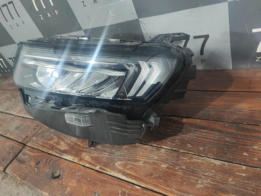Фара левая LED Geely Tugella 19-нв Б/У Оригинал 7051026800