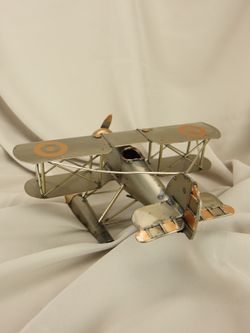 R&D Модель самолета биплана британских ВМС 2МВ, неокрашенный