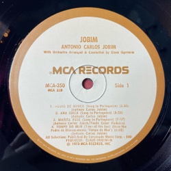 Винтажная виниловая пластинка LP Antonio Carlos Jobim (USA 1973)