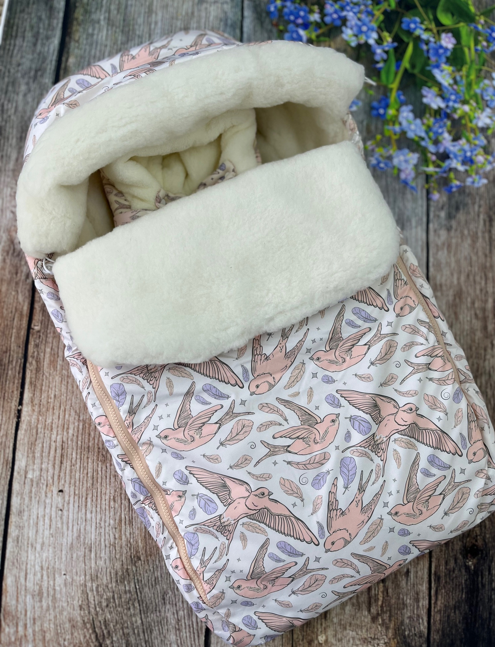 Комплект на выписку новорожденного "Baby Smile" (2 предмета) (Цвет: Темно-синий графитовый)