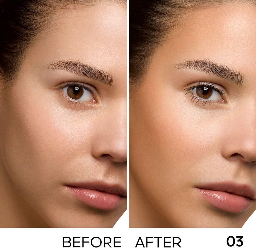 GUERLAIN Terracotta Light - Розово-светящий бронзирующий порошок, который можно наполнить оттенок 03 Medium Warm, 10 g