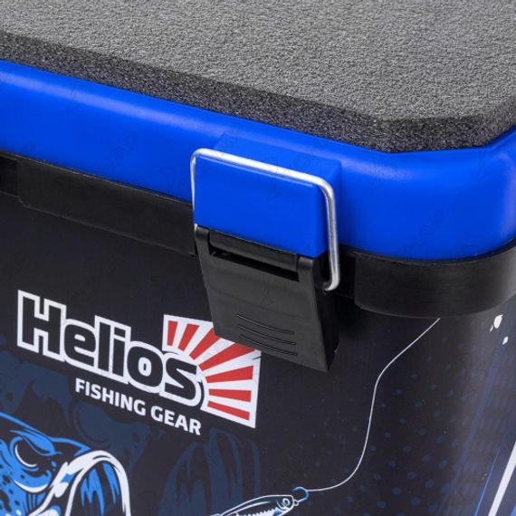 Ящик рыболовный зимний ICE FISHING PERCH односекционный синий (HS-IB-19-IFB-1) Helios