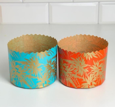 Форма для кулича "Сказочный лес" D 7см, H 6см