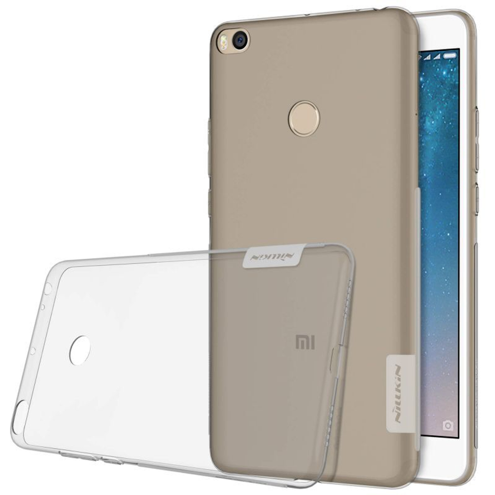 Прозрачный силиконовый чехол Nillkin Nature для Xiaomi Mi Max 2