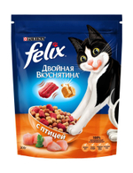 Сухой корм Felix Двойная вкуснятина  для кошек