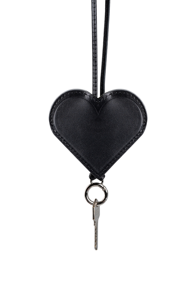 Подвеска-ключница Сердце BLACK