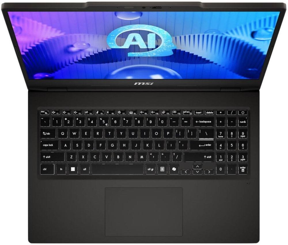 Ноутбук  MSI VenturePro 15 AI A1UDXG-006XRU 15.6 ", Core Ultra 5, 16 Гб RAM, 512 Гб SSD, GeForce RTX 3050, Серый