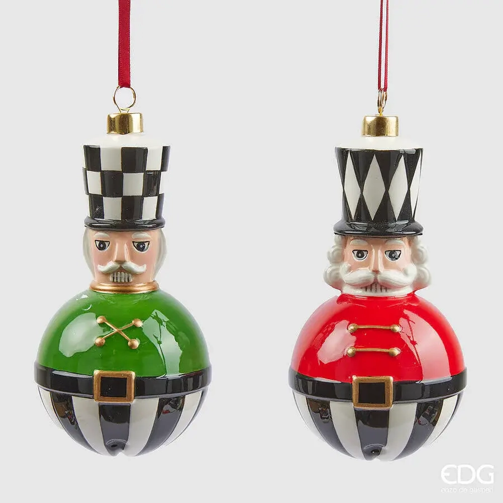 Игрушка Солдат (в ассортименте) Н. 14, стекло. EDG