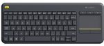 Клавиатура Logitech K400 Plus черный