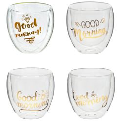 GAEM Стакан, 300 мл, L8,5 W8,5 H9 см, 4в.