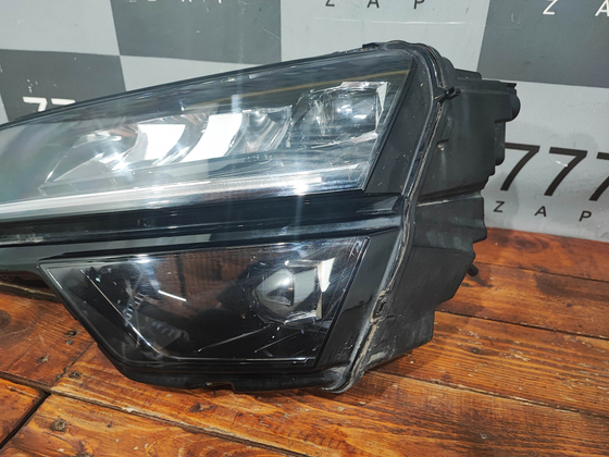 Фара левая LED Skoda Karoq 17-нв Б/У Оригинал 57B941015D