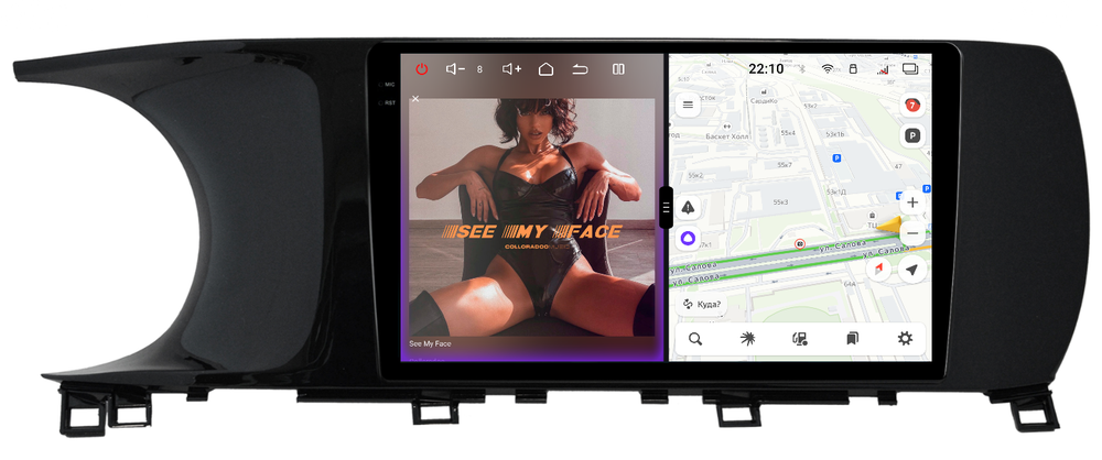 Магнитола для KIA K5 2020+ - Redpower 85098 PRO/PROmax ТОП звук, 2K QLED, Android 14, CarPlay, 4G SIM-слот