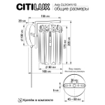 Настенный светильник Citilux Axis CL313411