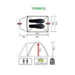 Палатка TORINO-2 PREMIER