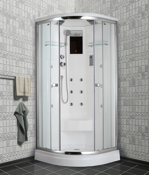 Душевая кабина Timo Lux 90x90 T-7709 с гидромассажем