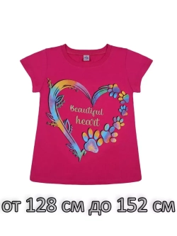 Футболка для школы.девочка.набор 3 шт