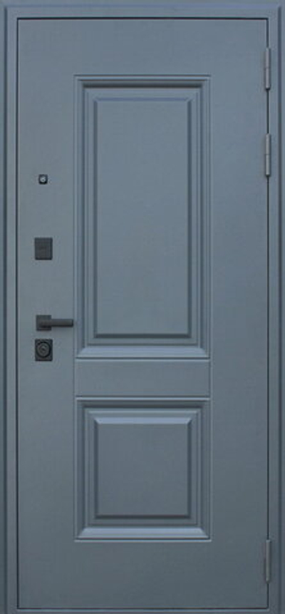 Стальная дверь "Ювентус" с зеркалом