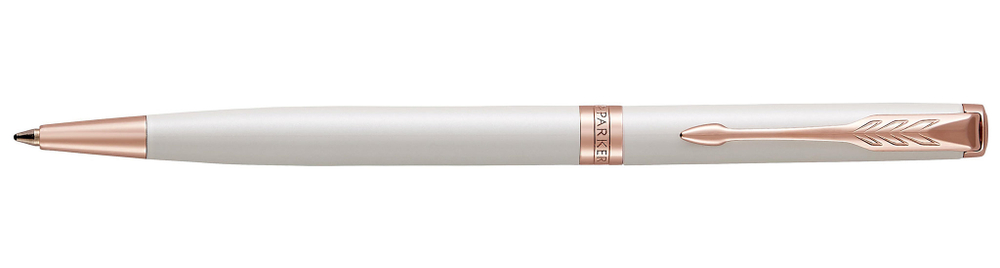 Шариковая ручка Parker Sonnet Slim Pearl White Lacquer PGT