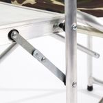 Кресло складное &quot;СЛЕДОПЫТ&quot; 585х450х825 мм, со столиком, алюминий