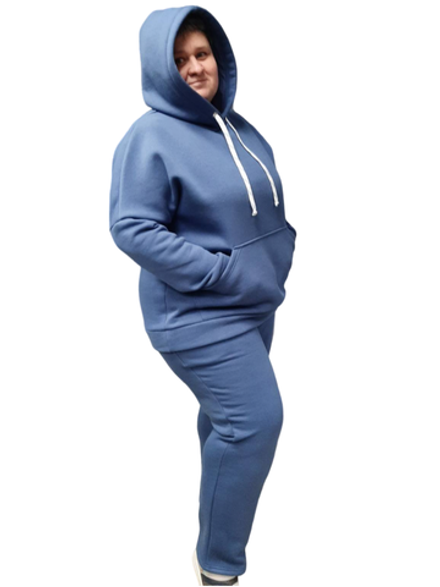 4001 Костюм женский, футер 3-х нитка с начесом (62-64)