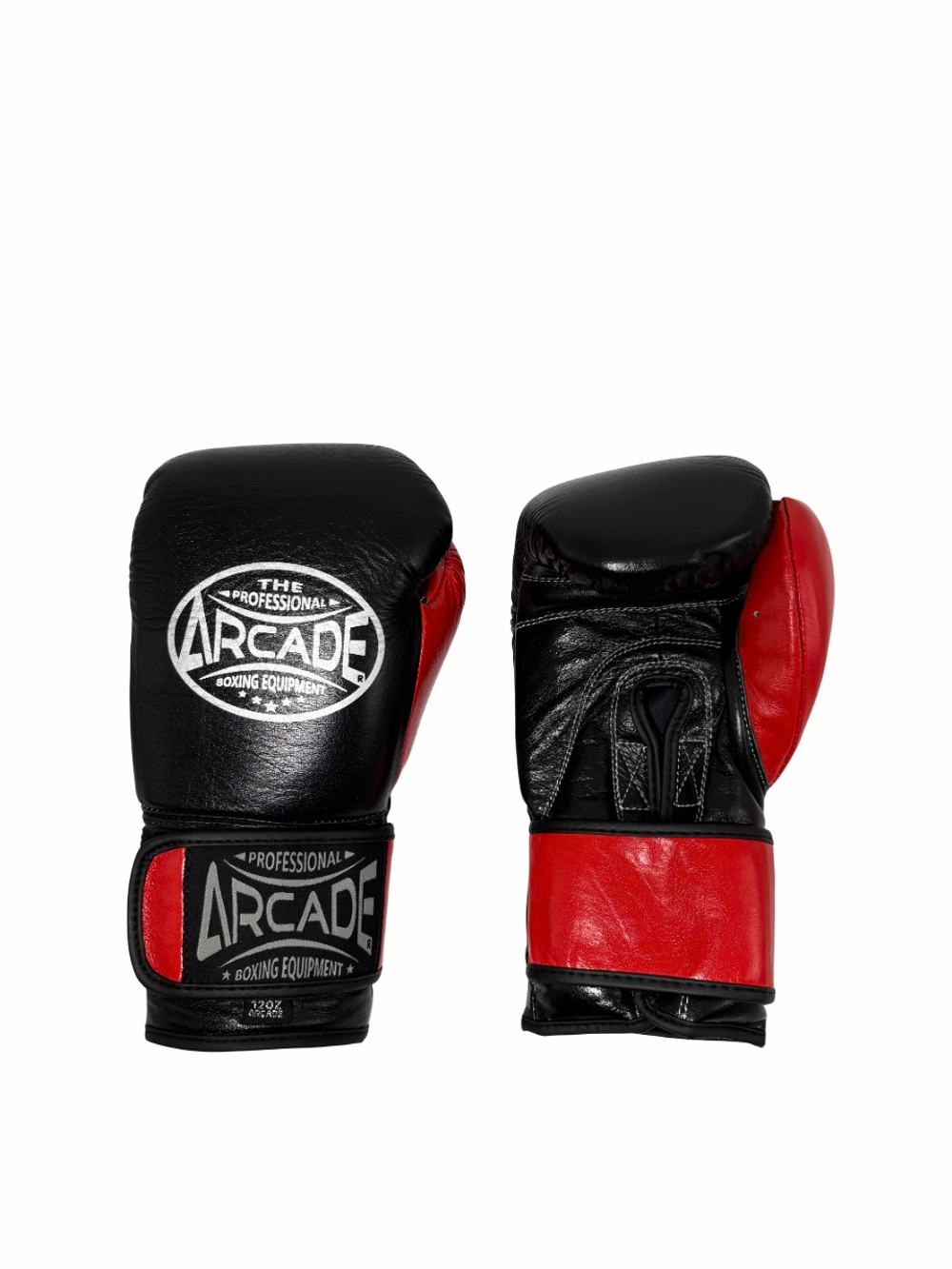 Перчатки боксерские Arcade черно-красные