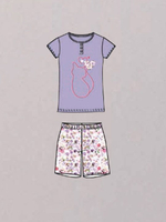 Пижама Kaleidos: футболка и шорты (Размер: M) (Цвет: сиреневый)