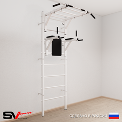 Шведская стенка Sv Sport усиленная 622 (Турник рукоход/Брусья)