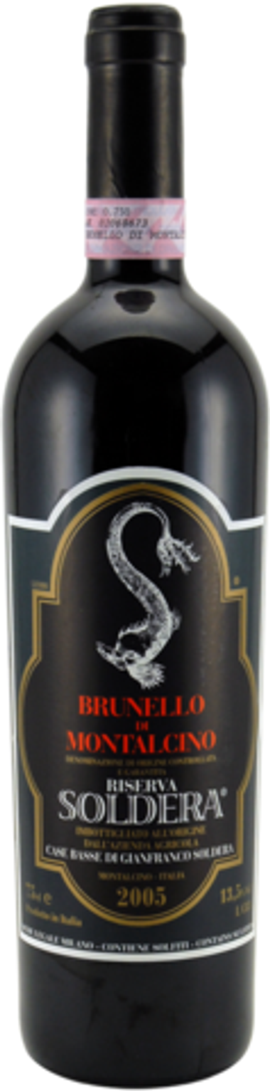 Case Basse Brunello di Montalcino "Riserva Soldera" 2005 dry red wine 0,75l