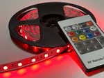 Светодиодная лента RGB 14.4Вт 12В IP20 3M с пультом управления
