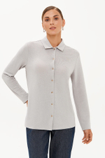 23389 Блузка женская (серый)
