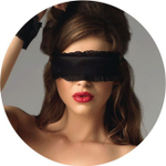 Повязка на глаза OP005 (Цвет: черный)