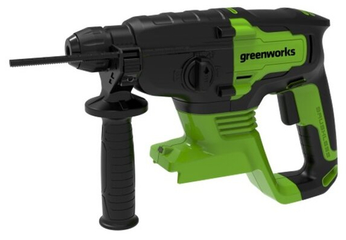 Перфоратор аккумуляторный GREENWORKS GD24SDS2 24В,SDS+,2ДЖ,б/щ,без АКБ и ЗУ (3803007)