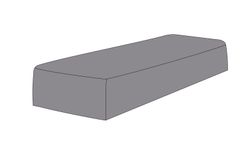 Защитный чехол на шезлонг Ривьера 210×80×30 см, цвет хаки