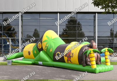 Коммерческий надувной батут "Тоннель обезьяна"