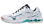 Mizuno Textile, Synthetic Leather Slip Resistant, Abrasion Resistant, Breathable Low top Volleyball Shoes Unisex