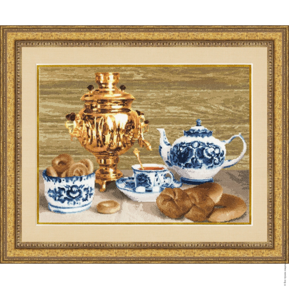 "Русский самовар"-СЖ-027 вышивка