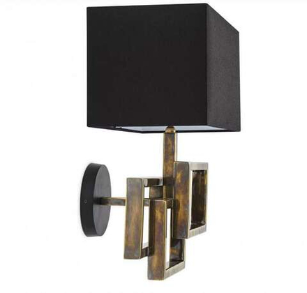 Бра Windolf vintage brass finish incl shade 116292