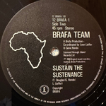 Brafa Team ‎– Let's Make Africa Green Again (Англия 1985г.) 12", 45 RPM