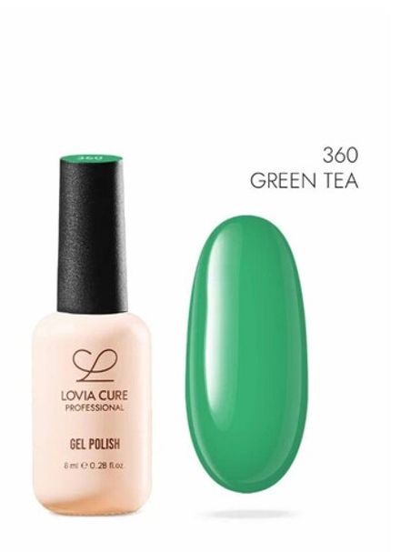 Lovia Cure Гель-лак Green Tea 360, 8 мл