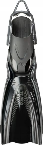 Ласты TUSA HyFlex Switch регулируемые черный/черный