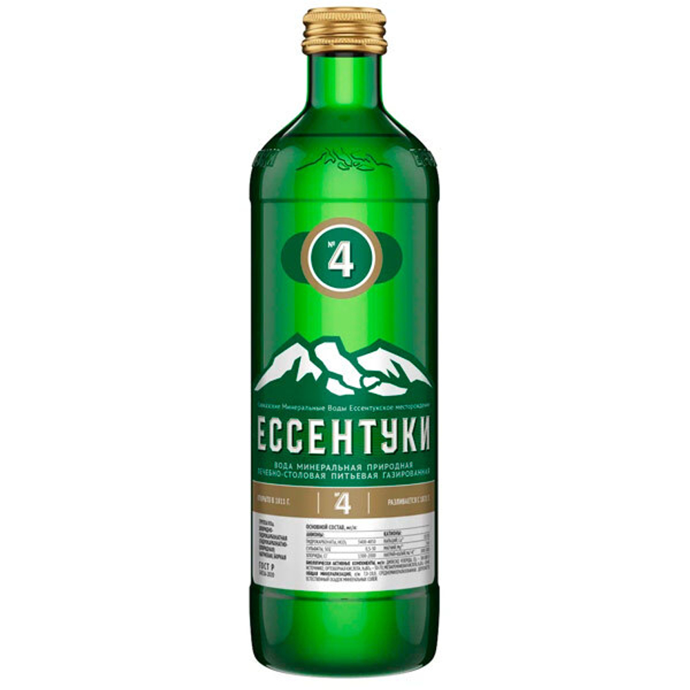 Минеральная вода Ессентуки №4 0.45