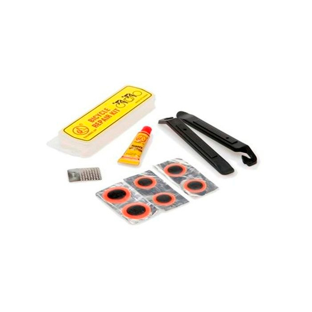Аптечка  YP-3207A 6 заплаток+клей+метал.терка+2 пласт. монтировки THUMBS UP