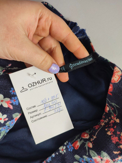 Платье Stradivarius из хлопка летнее 40 размер