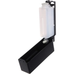 Дозатор для жидкого мыла настенный 300 мл черный DQ57B