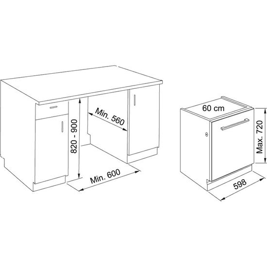 Встраиваемая посудомоечная машина Franke FDW 613 E5P F (117.0611.672)