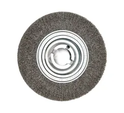 Проволочная щетка из стали Ø 250x60 мм, толщина 0,5 мм