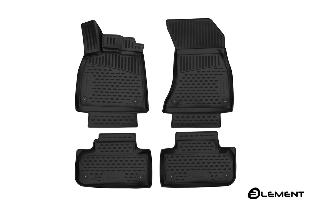 Коврики 3D в салон AUDI Q5, 2017-, внедорожник , (Европа), 4 шт. (полиуретан)  AFM3D0425210K