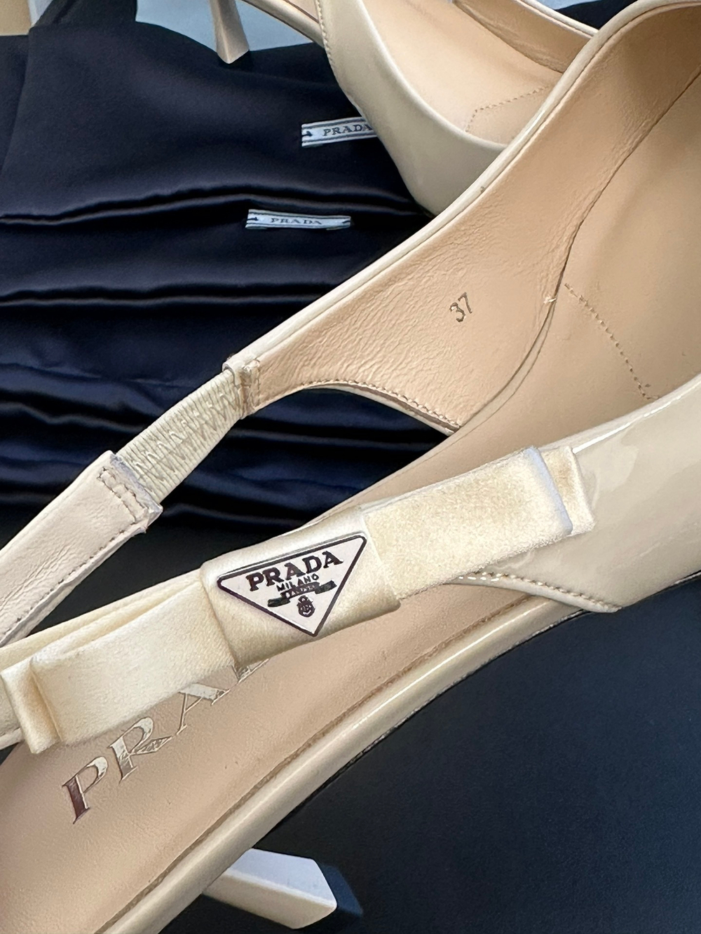 Prada Slingbacks 4.5 cm