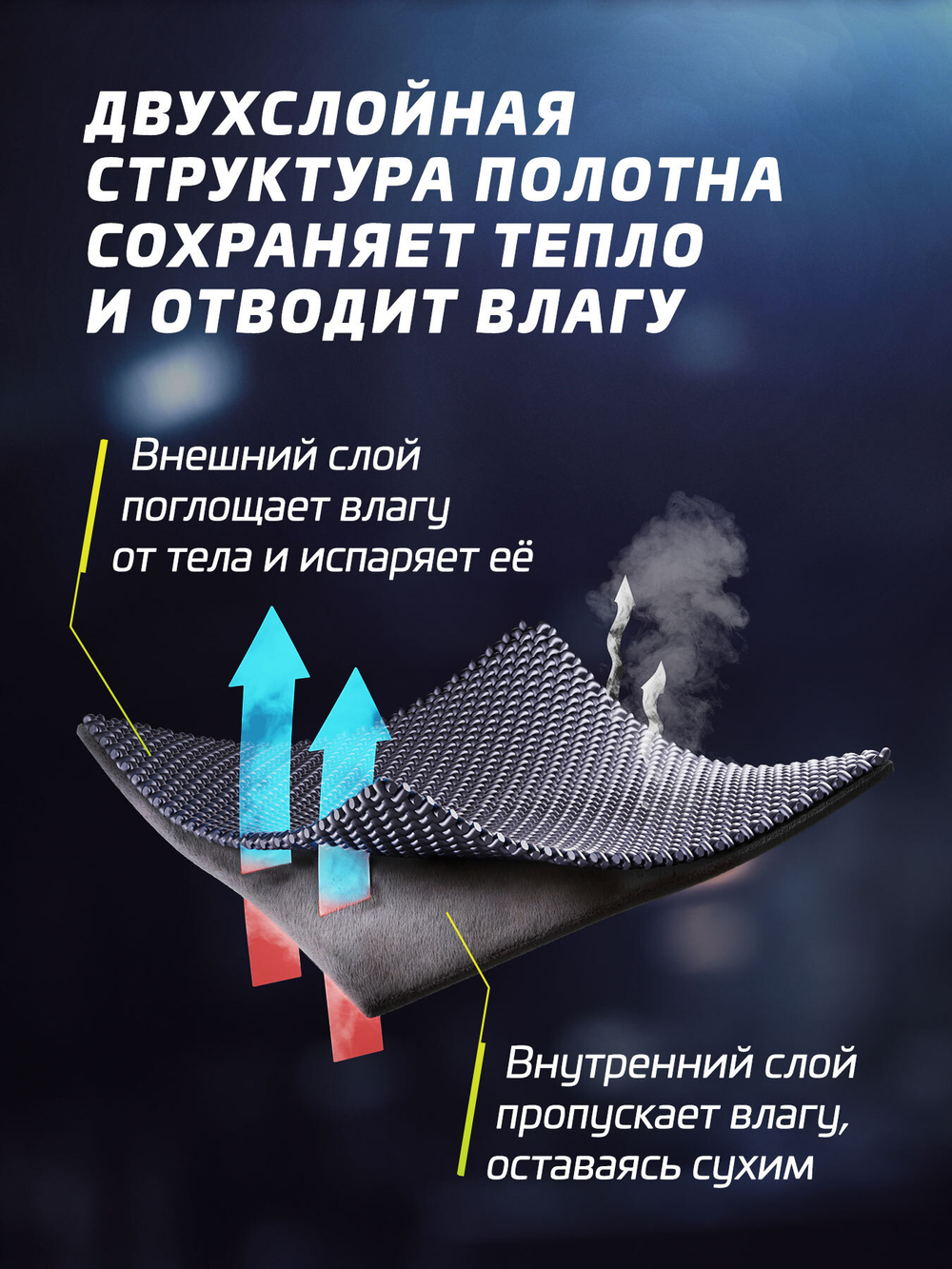 Комплект термобелья мужского Legenda Elite с длинным рукавом